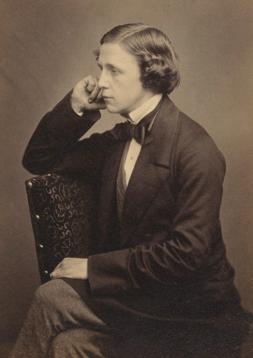 A portrait of author Lewis Carroll